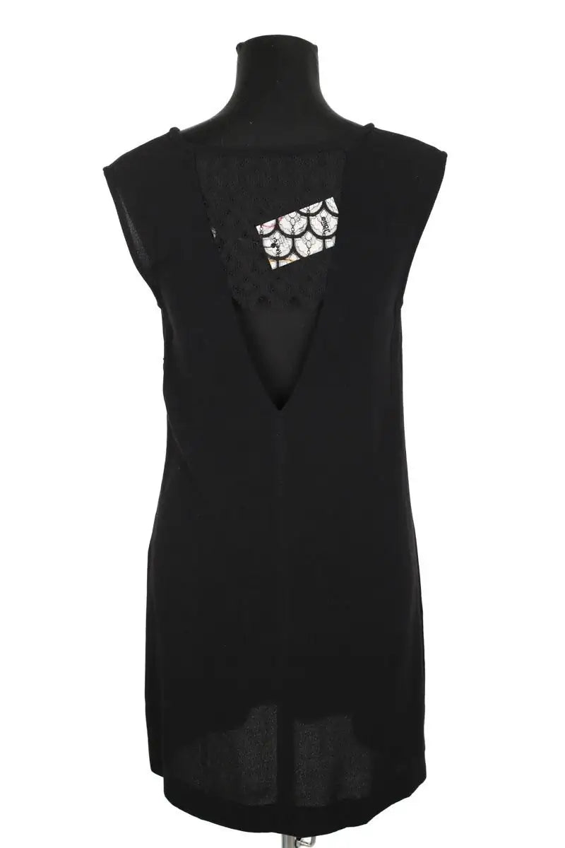Robe Sandro Noir en Viscose
