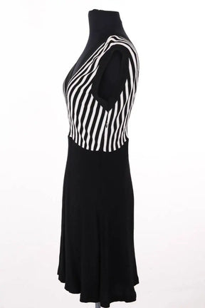 Robe Sandro Noir en Viscose