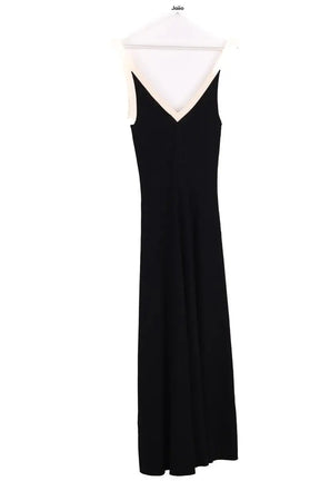 Robe Sandro Noir en Viscose