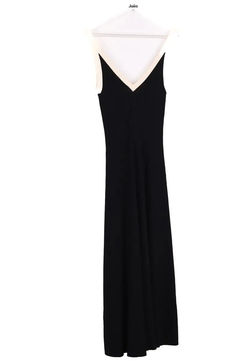Robe Sandro Noir en Viscose