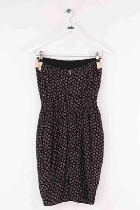 Robe Sandro Noir en Viscose