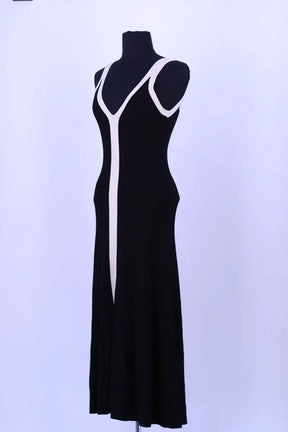 Robe Sandro Noir en Viscose