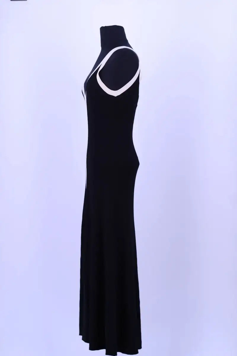 Robe Sandro Noir en Viscose