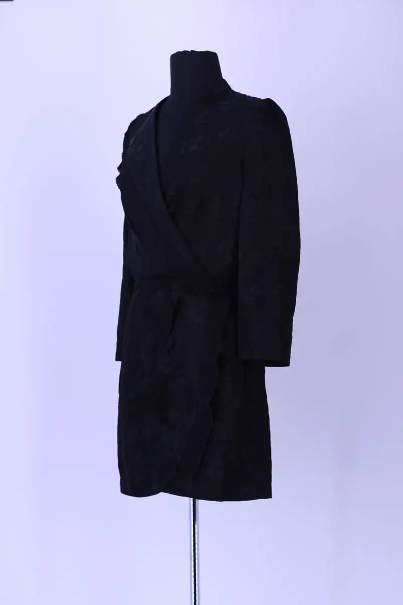 Robe Sandro Noir en Viscose