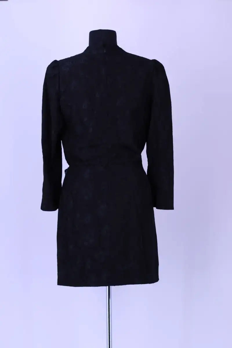 Robe Sandro Noir en Viscose