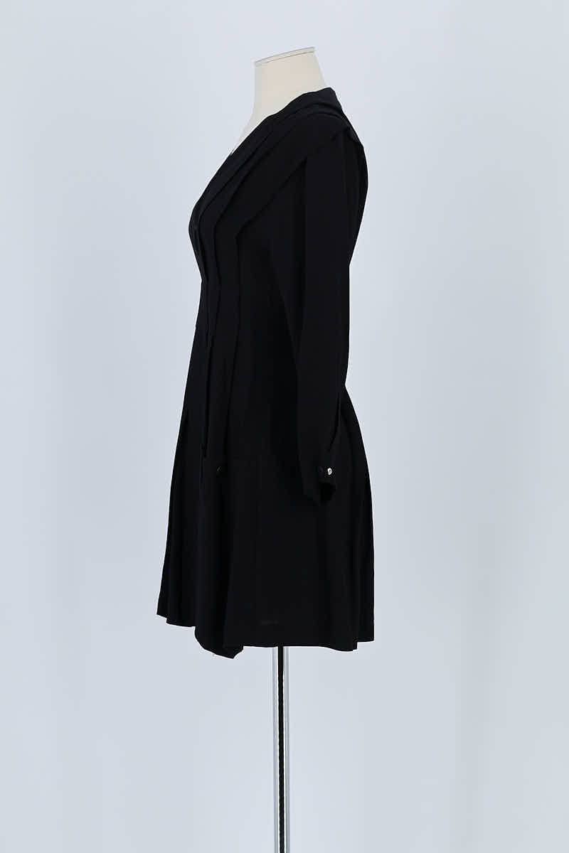 Robe Sandro Noir en Viscose