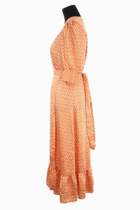Robe Sandro Orange en Polyester