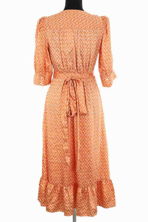 Robe Sandro Orange en Polyester