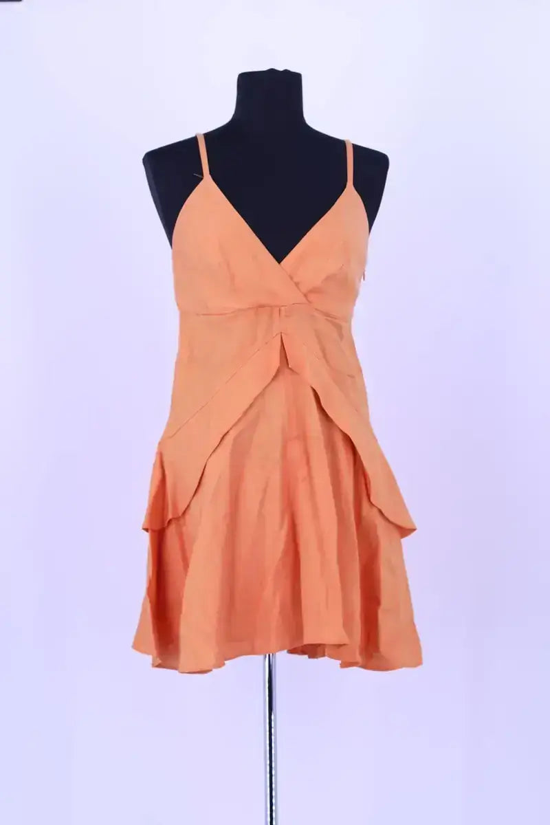 Robe Sandro Orange en Viscose
