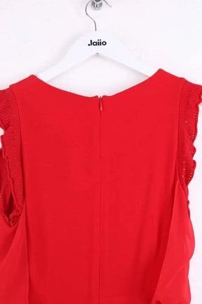 Robe Sandro Rouge en Viscose