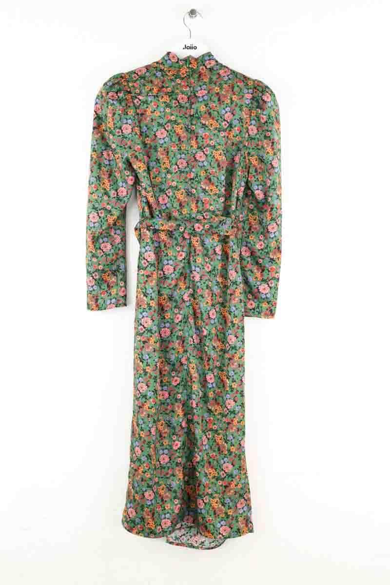 Robe Sandro Vert en Polyester