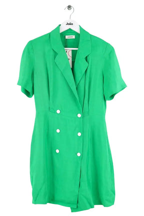 Robe Sandro Vert en Viscose, taille S - Seconde Main