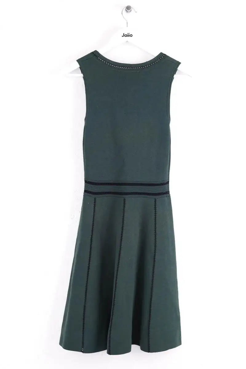 Robe Sandro Vert en Viscose