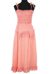 Robe Sandy Liang Rose en Polyester, taille XS - Seconde Main