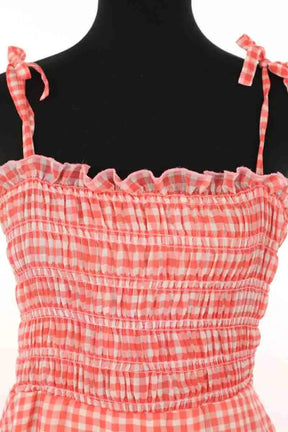 Robe Sandy Liang Rose en Polyester