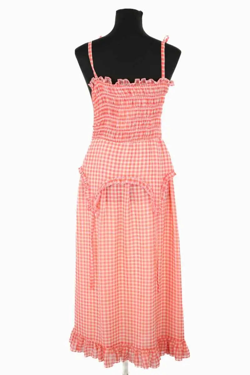 Robe Sandy Liang Rose en Polyester