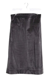 Robe sans manches Chanel Noir en Cuir, taille S - Seconde Main