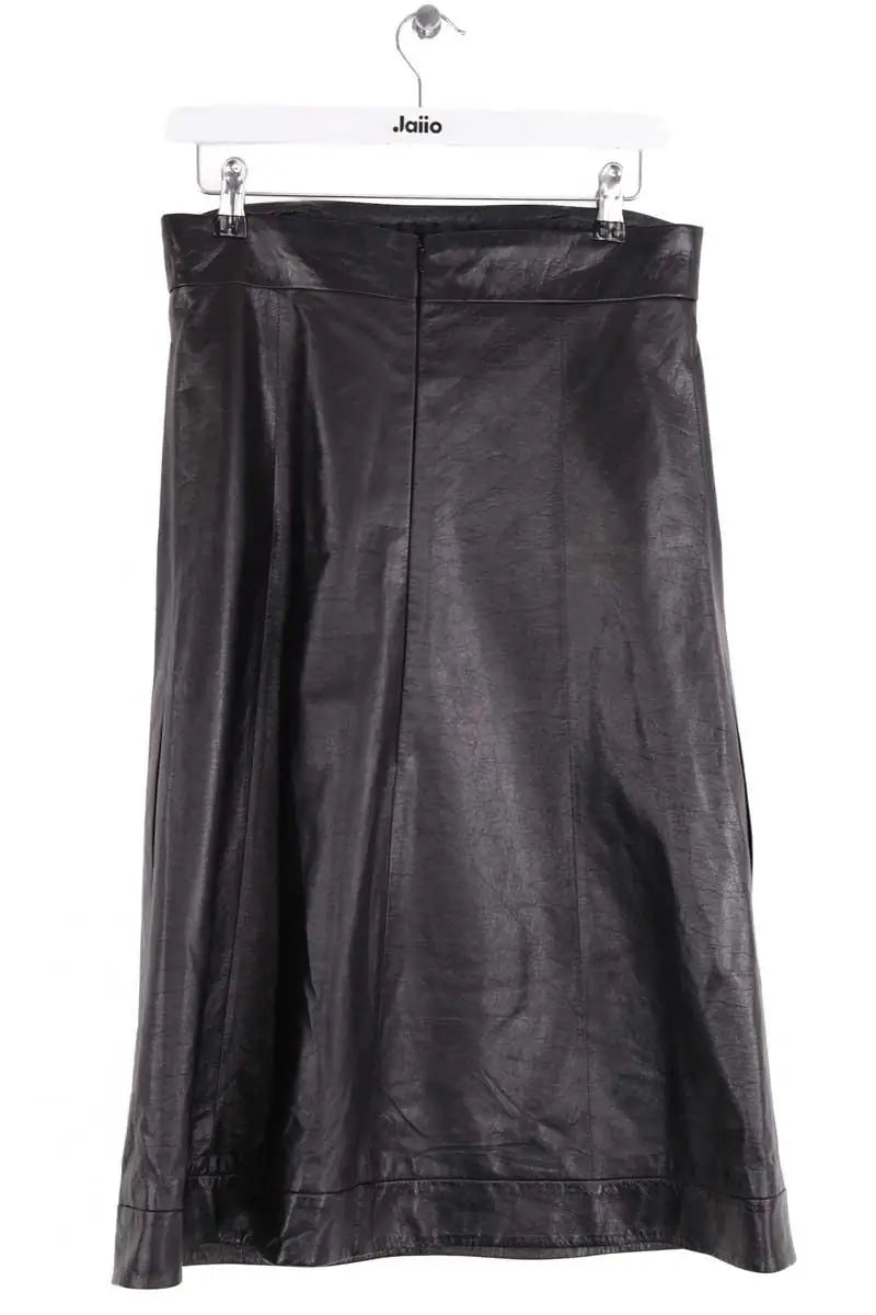 Robe sans manches Chanel Noir en Cuir