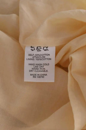 Robe Sea Beige en Coton