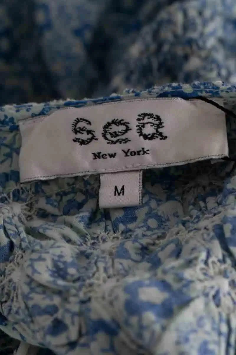 Robe Sea Bleu en Coton