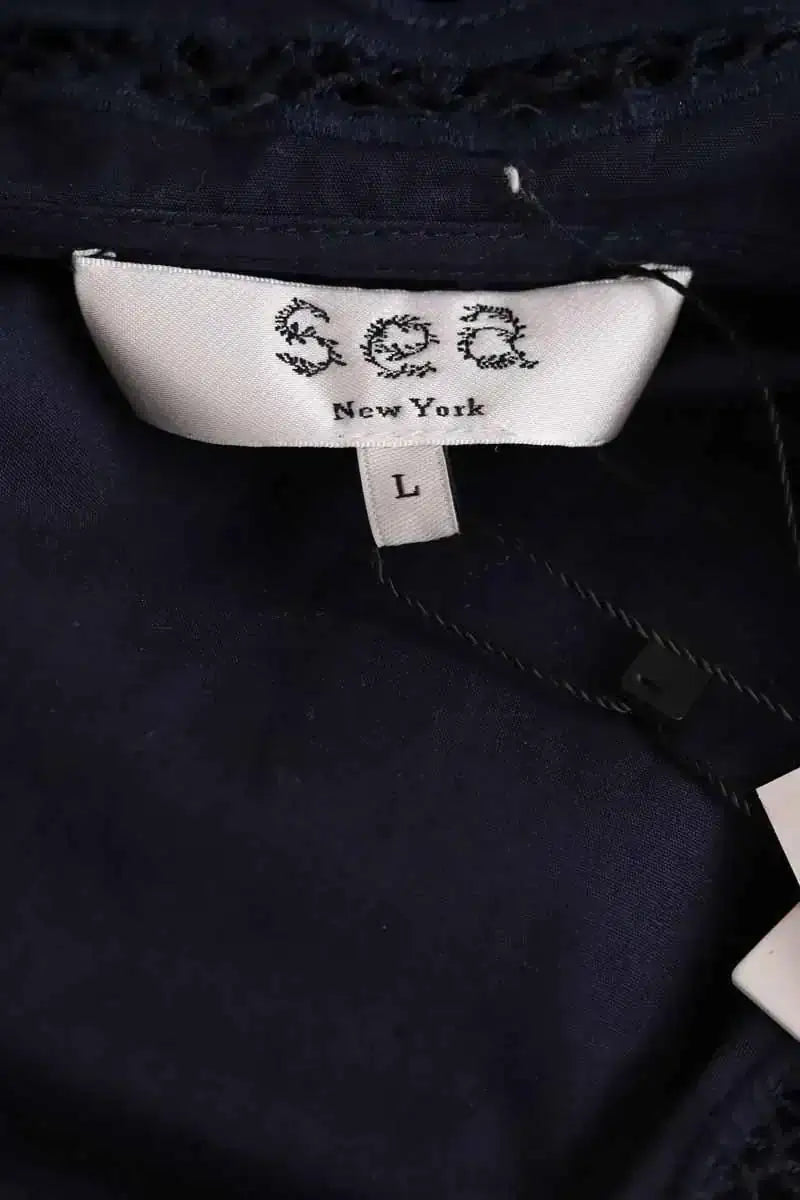 Robe Sea Marine en Coton