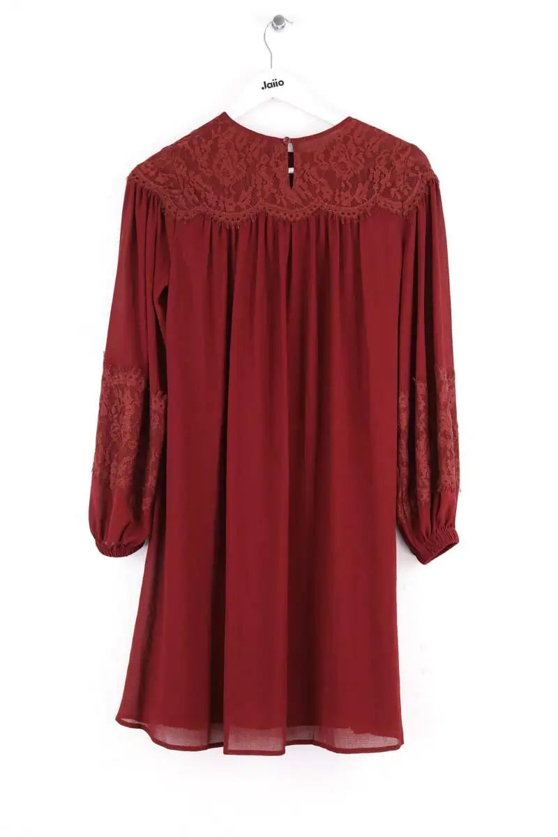 Robe See By Chloé Bordeaux en Synthétique