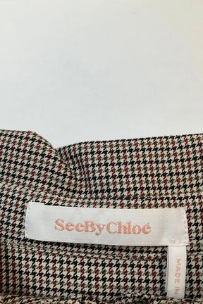 Robe See By Chloé Multicolore en Coton