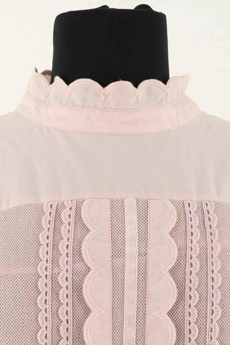 Robe See By Chloé Rose en Coton