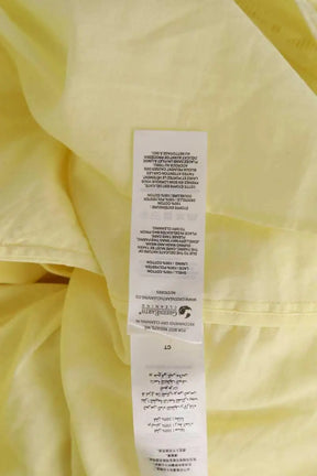 Robe Self-Portrait Jaune en Coton
