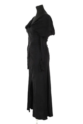 Robe Self-Portrait Noir en Synthétique