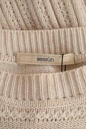 Robe Sessun Beige en Synthétique