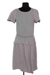Robe Sessun Blanc en Coton, taille M - Seconde Main