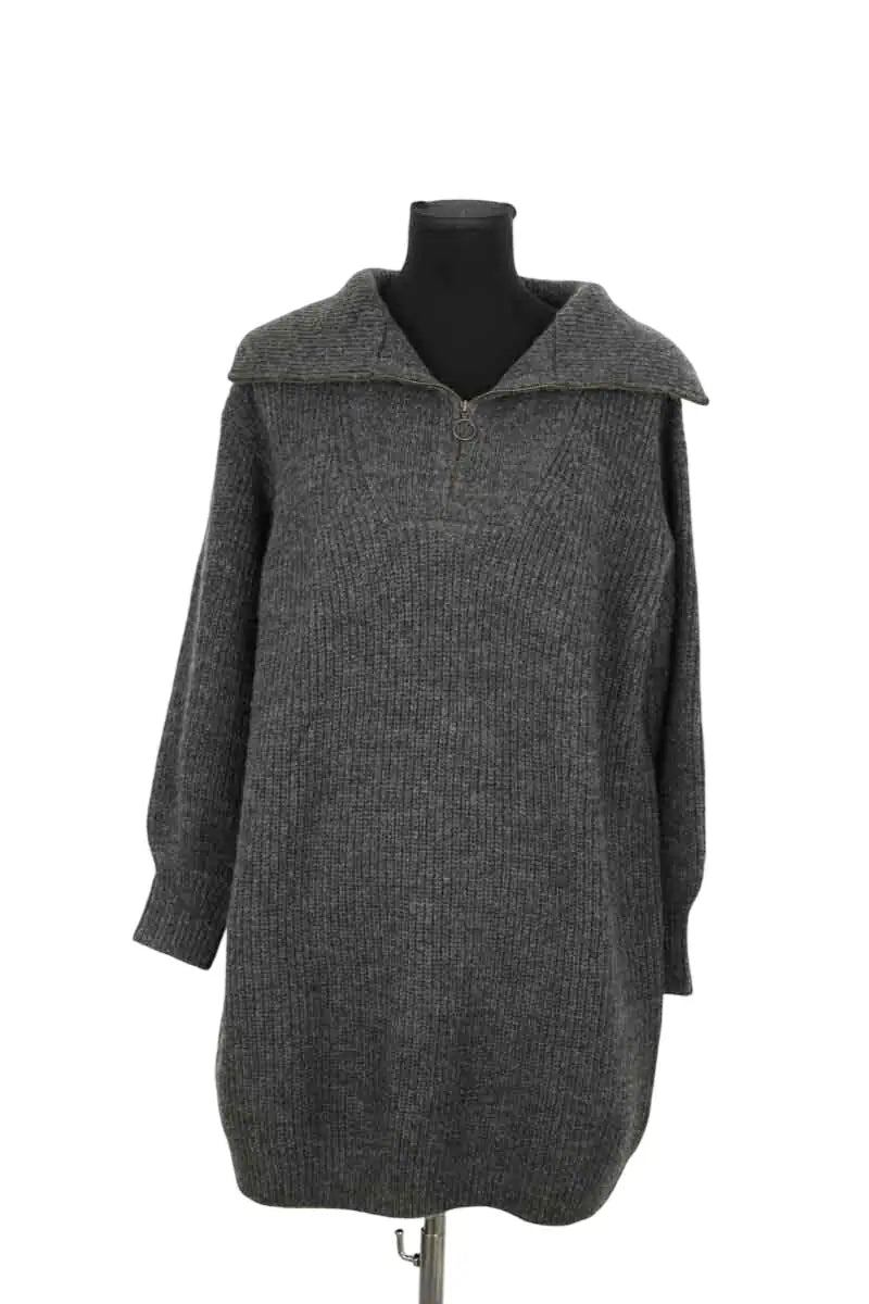 Robe Sessun Eireann Anthracite en Synthétique, taille S - Seconde Main
