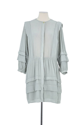 Robe Sessun Gris en Viscose, taille M - Seconde Main