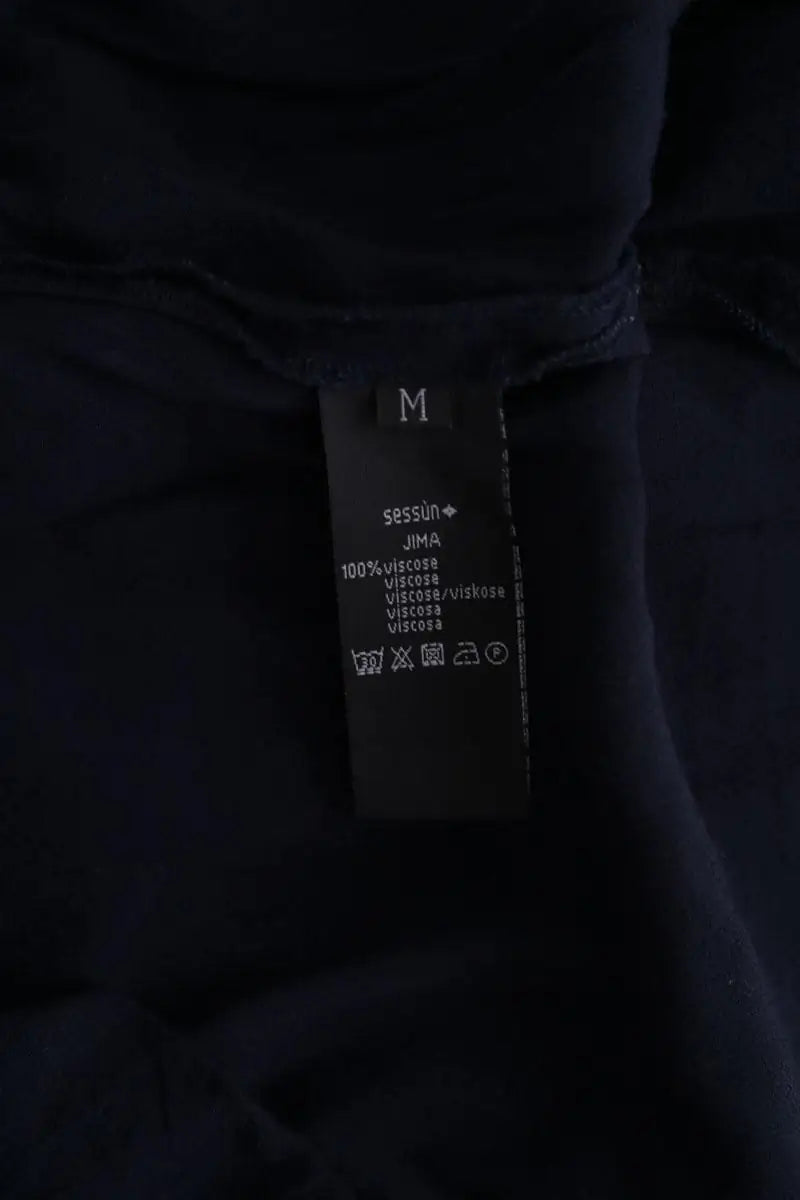 Robe Sessun Jima Bleu en Viscose