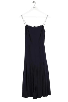 Robe Sessun Marine en Soie, taille S - Seconde Main