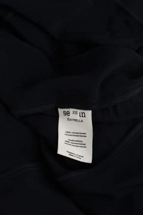Robe Sessun Marine en Soie