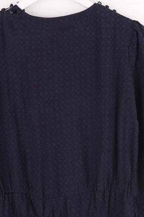 Robe Sessun Marine en Soie