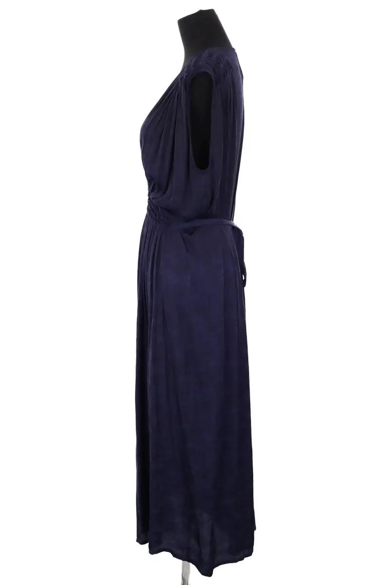 Robe Sessun Marine en Synthétique