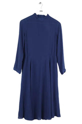Robe Sessun Marine en Viscose, taille M - Seconde Main