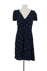 Robe Sessun Marine en Viscose, taille XS - Seconde Main