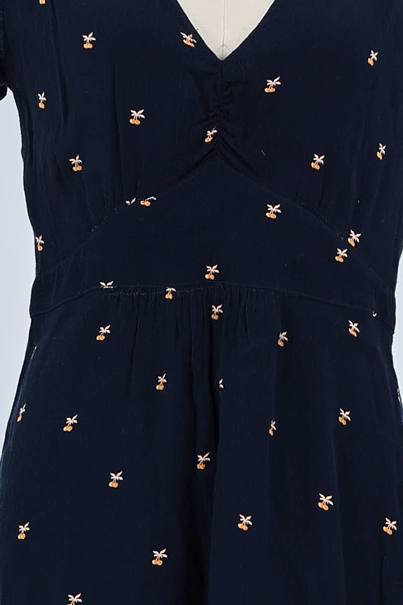 Robe Sessun Marine en Viscose