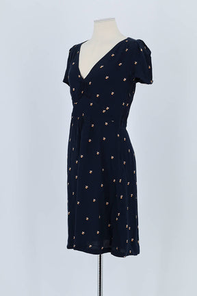 Robe Sessun Marine en Viscose