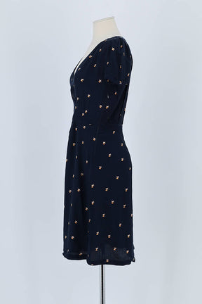 Robe Sessun Marine en Viscose