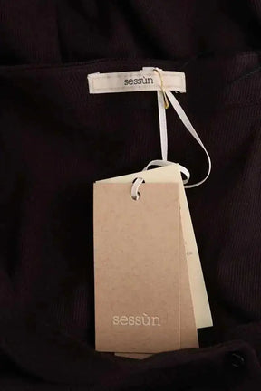 Robe Sessun Marron en Coton