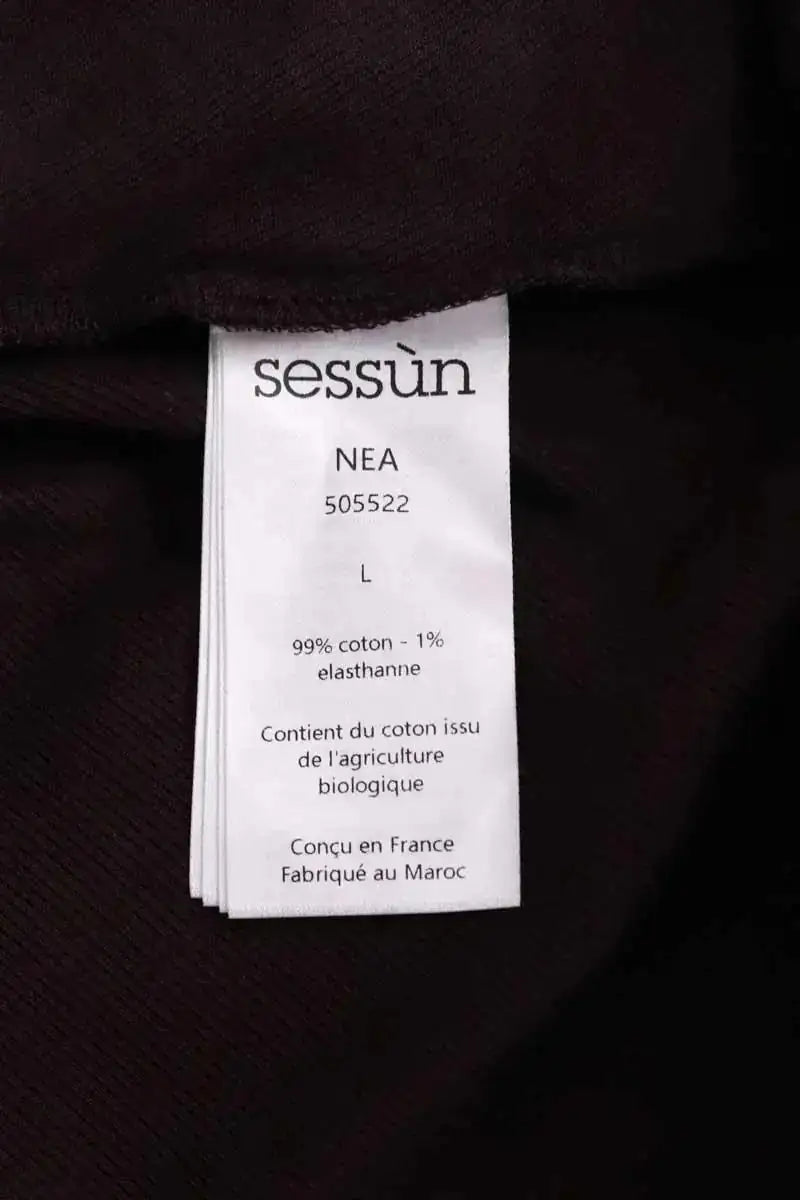 Robe Sessun Marron en Coton