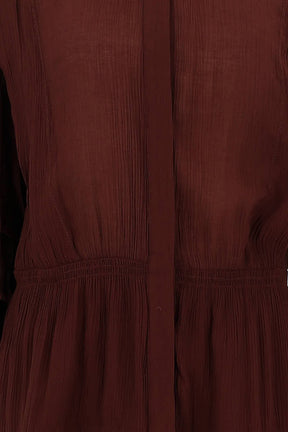 Robe Sessun Marron en Viscose