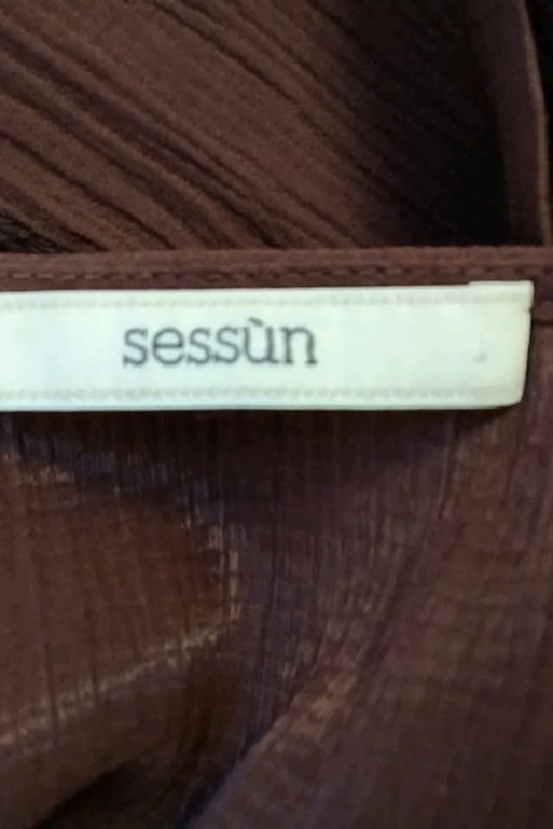 Robe Sessun Marron en Viscose