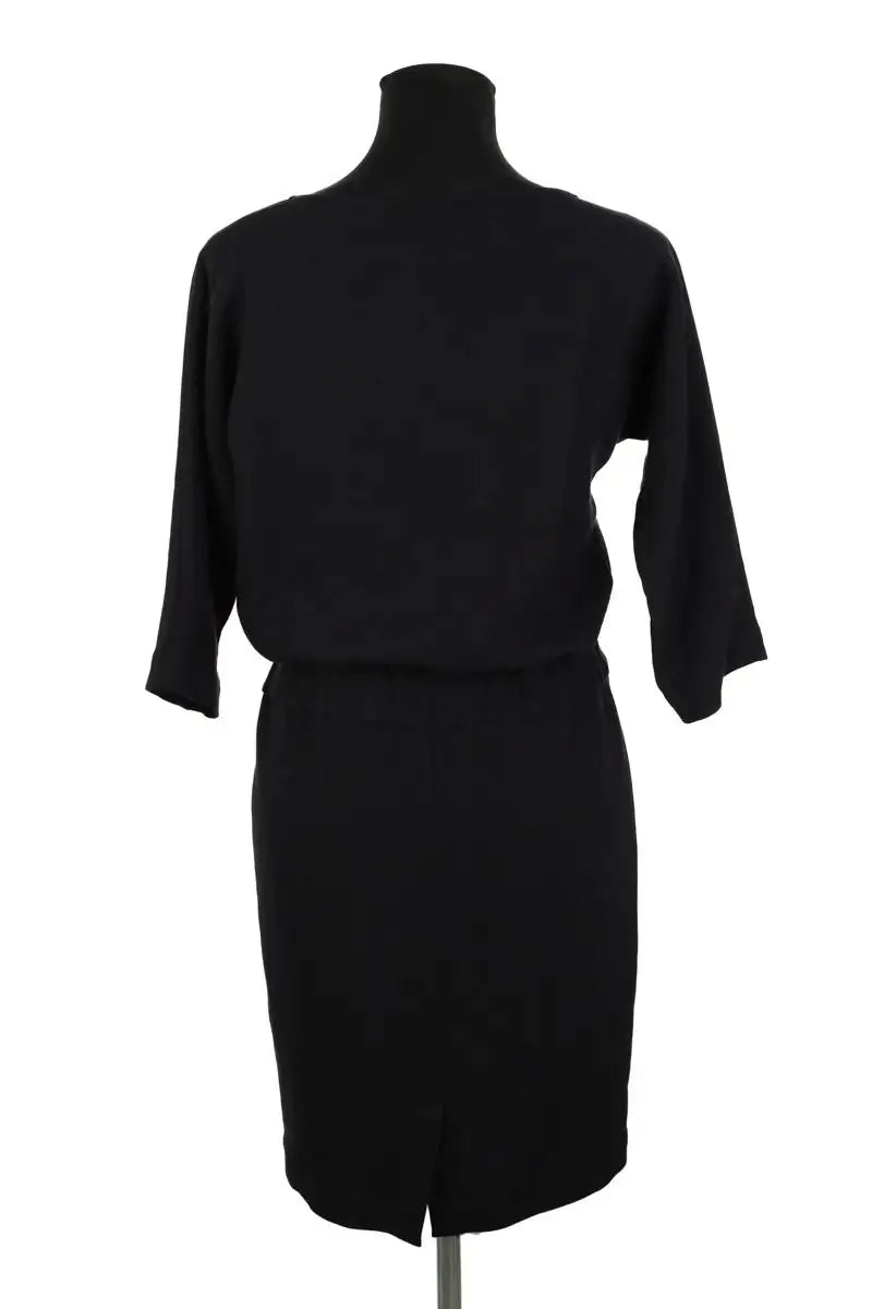 Robe Sessun Noir en Polyester