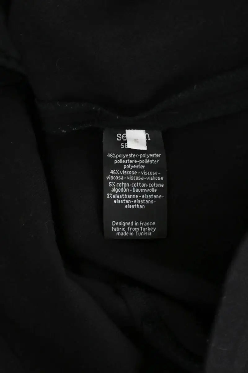 Robe Sessun Noir en Polyester